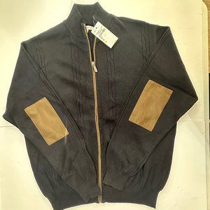 Alex‎ Cannon men’s long sleeve sweater. Zip up. Size medium